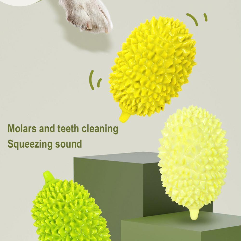 Dog Toy Durian Chew Glue Ball Pet Chewing Toy Dog Tooth Grin | Electronic Learning Toys