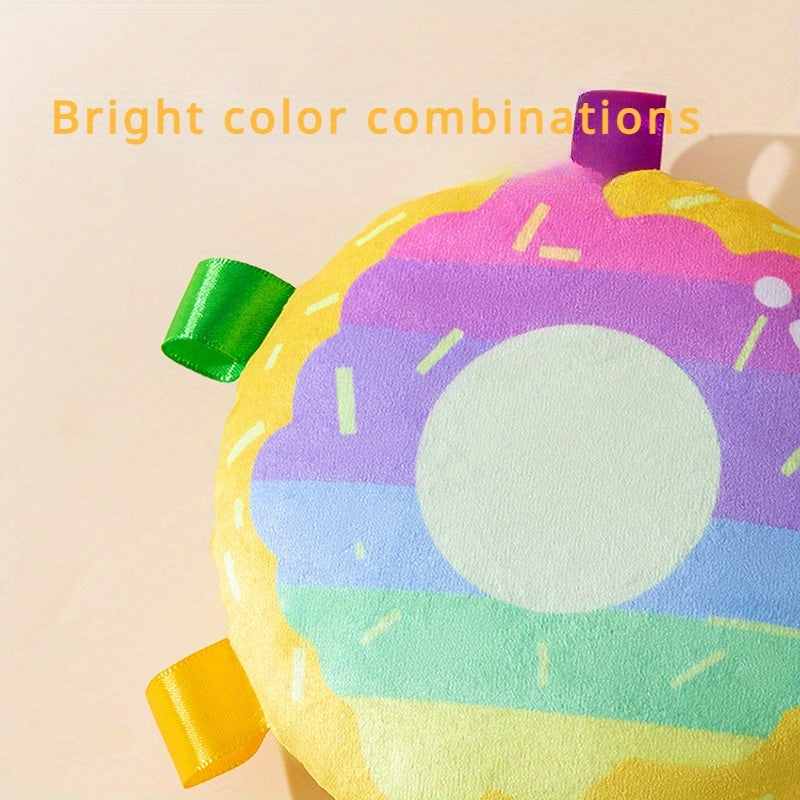 Cartoon Plush Flying Disc Toy Dog For Outdoor Play, Bite-res | Electronic Learning Toys