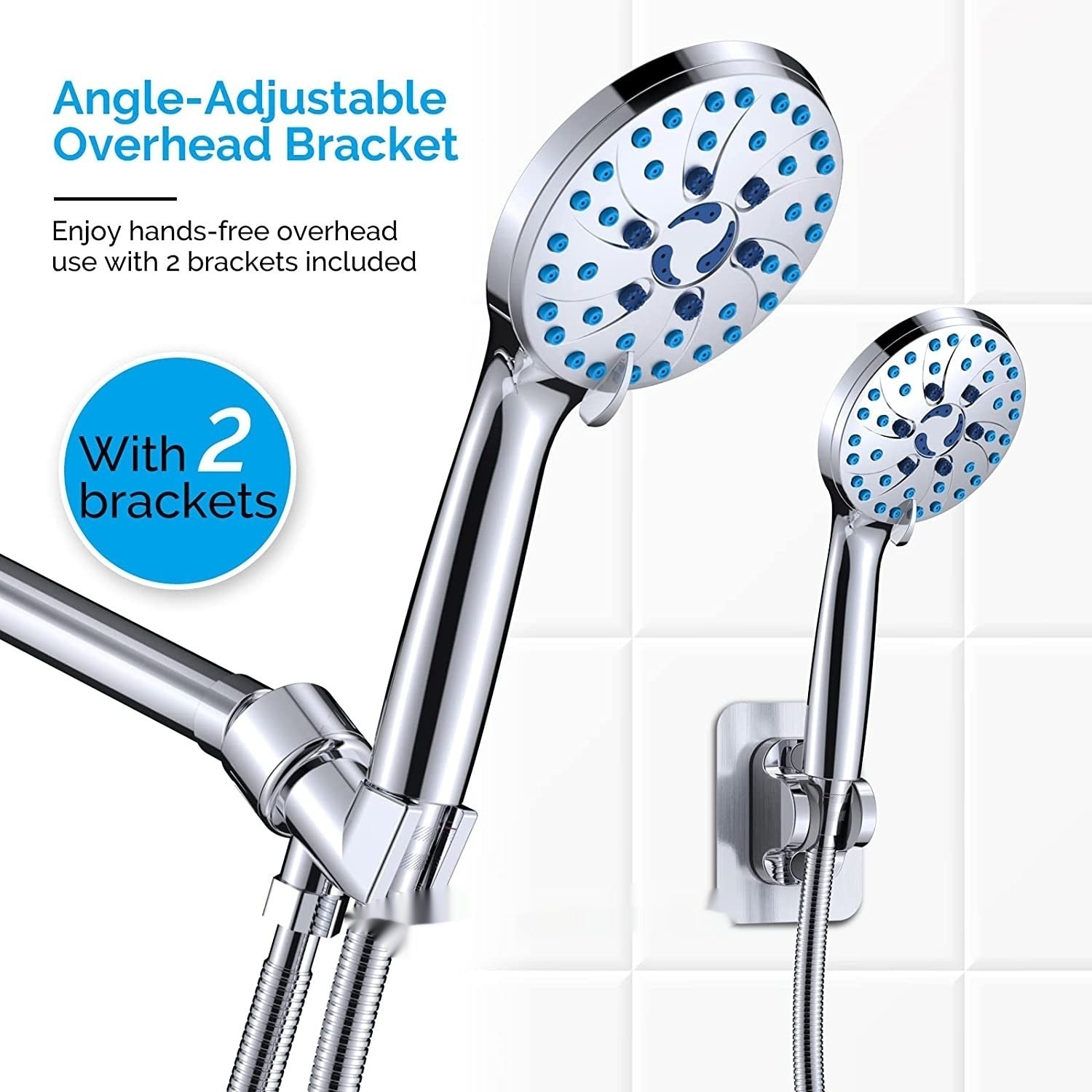 Handheld With 2 Gear Spray Gun 5 Gear Supercharged Shower | Other