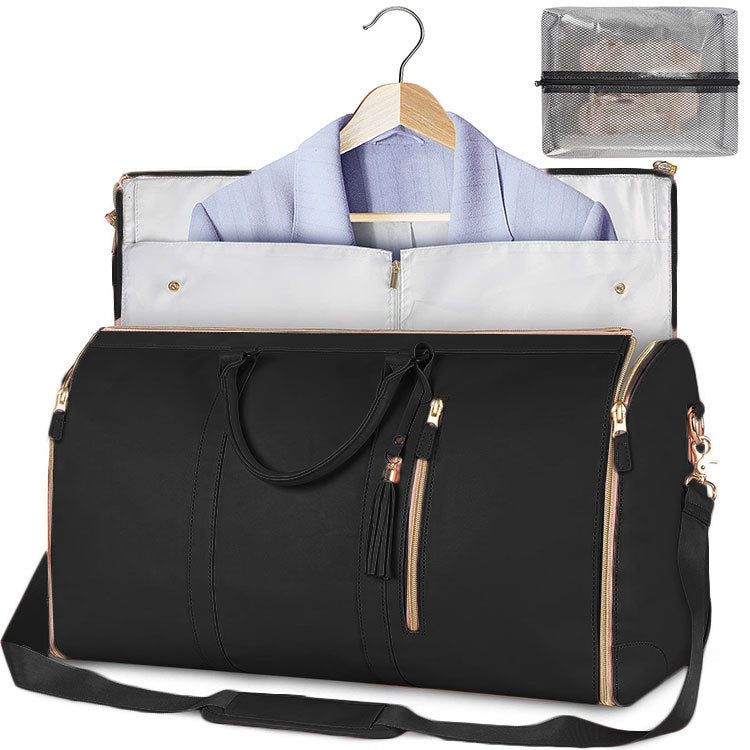 Large Capacity Travel Duffle Bag Women's Handbag Folding Sui | Luggage & Bags