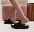 Funny Bat Slipper Halloween Pumpkin Flat Indoor House Shoes | Shoes