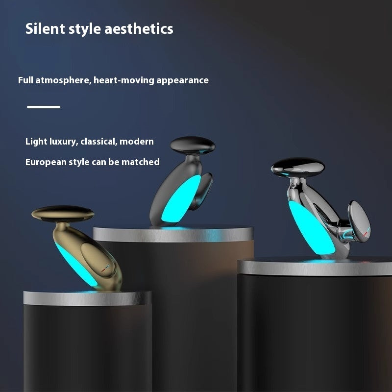 4-1 Modern Zinc Alloy Faucet – Chrome, Black, White, Gun Gray & Brushed Gold (Optional Ambient Light)
