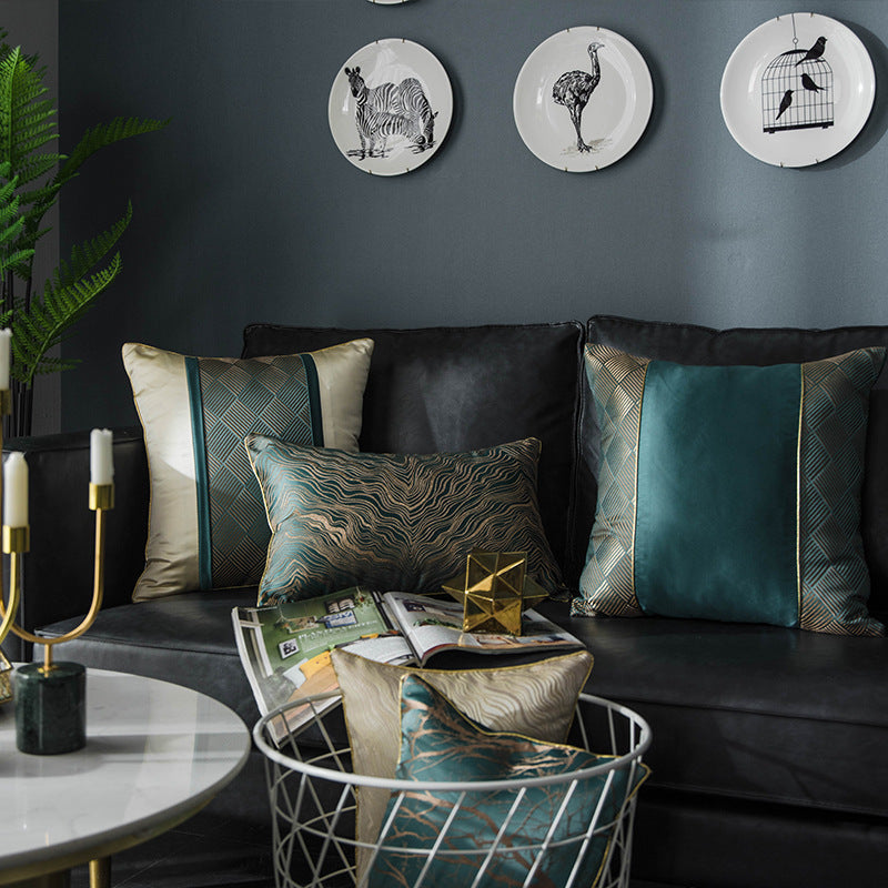 Light Luxury Sofa Pillow European Luxury Cushion | Home & Garden