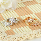 European And American Personalized Square Zircon Earrings | Jewelry & Accessories