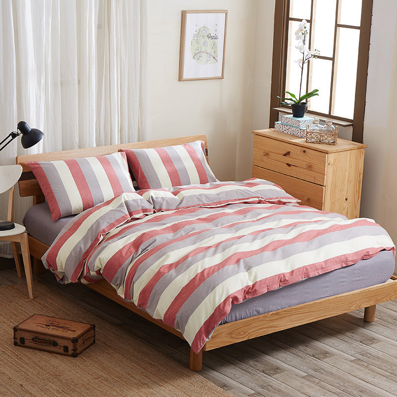 Pure Cotton Four-piece Bed Sheet Set | Other