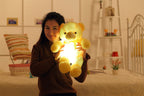 Creative Light Up Led Teddy Bear Stuffed Animals Plush Toy C | Electronic Learning Toys