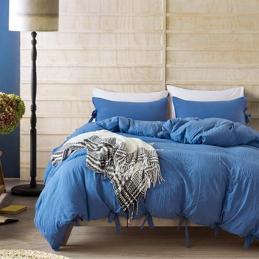 Solid Color Tape Bedding Set | Other