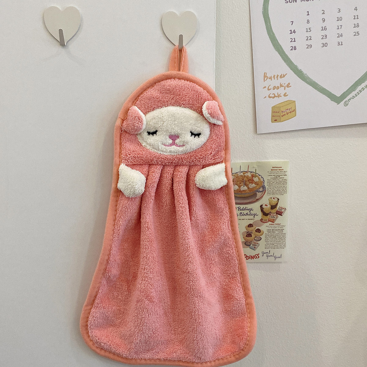 Towels Can Hang Coral Fleece Absorbent Towels To Wipe Face B | Other