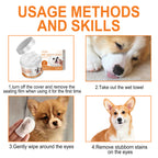 Yegbong Pet Wipes Clean, Dogs And Cats Tear Stains Eye Clean | Other