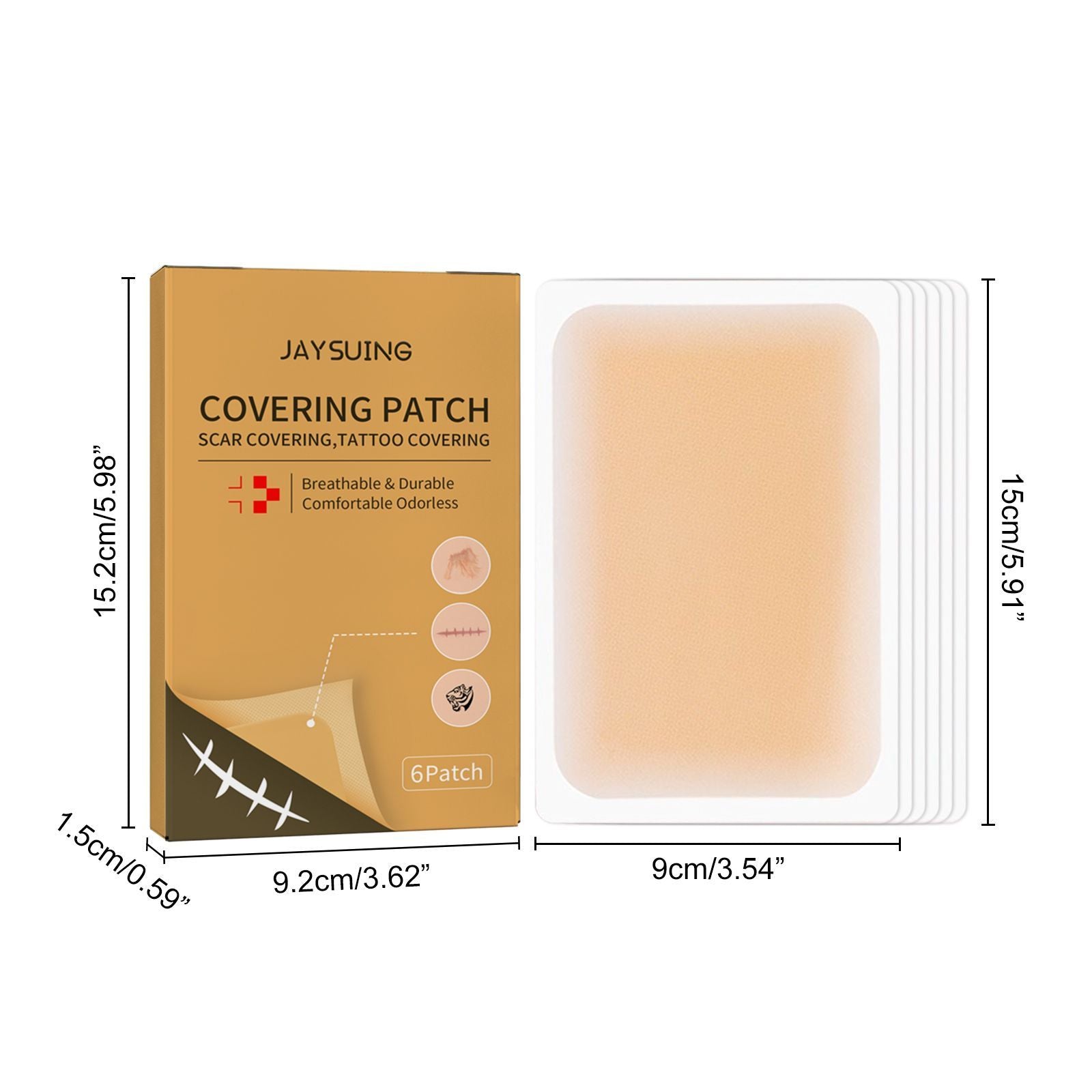 Jayswing Invisible Concealer Skin Mask Concealer Tattoo Scar | Other