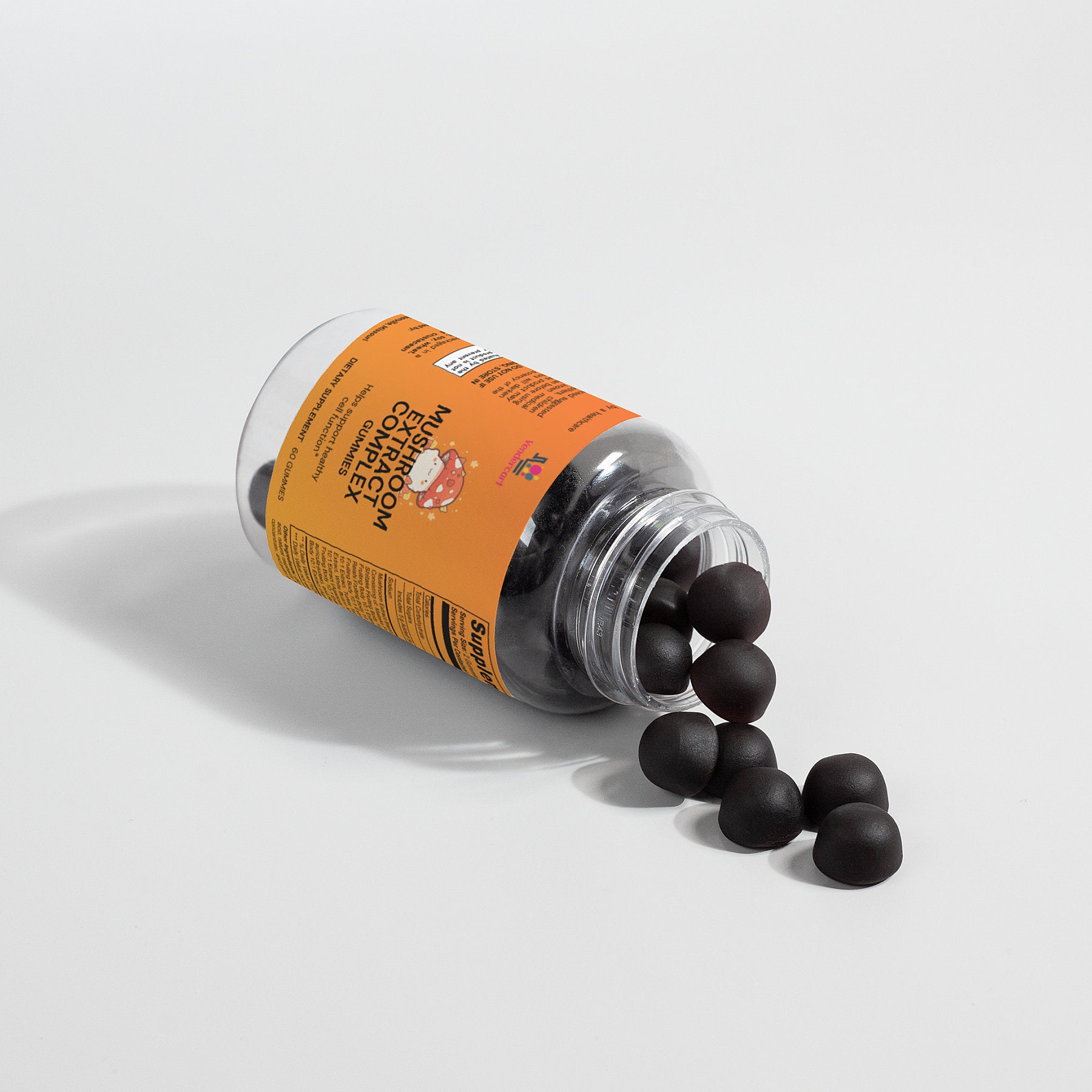 Raspberry Mushroom Gummies Extract, 60 Gummies | Other