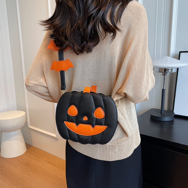 2023 Halloween Bags Funny Pumpkin Cartoon Shoulder Crossbody | Luggage & Bags