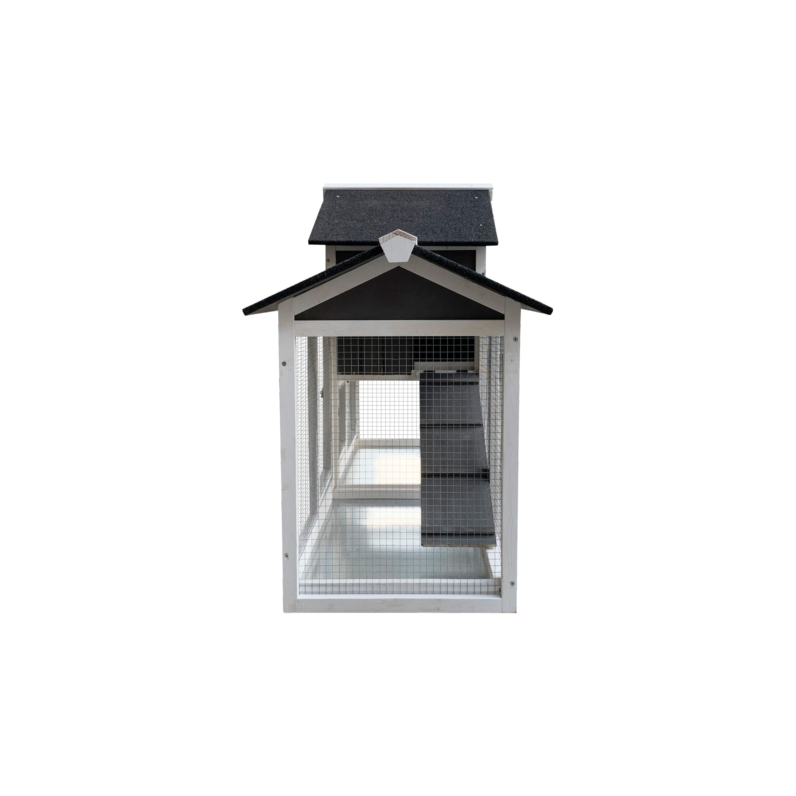 Detachable Pallet Ramp Wooden Outdoor Rabbit Hutch With Walk | Other