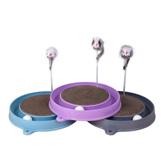 Kmultifunctional Cat Scratching Board With Ball Trac, Variou | Other