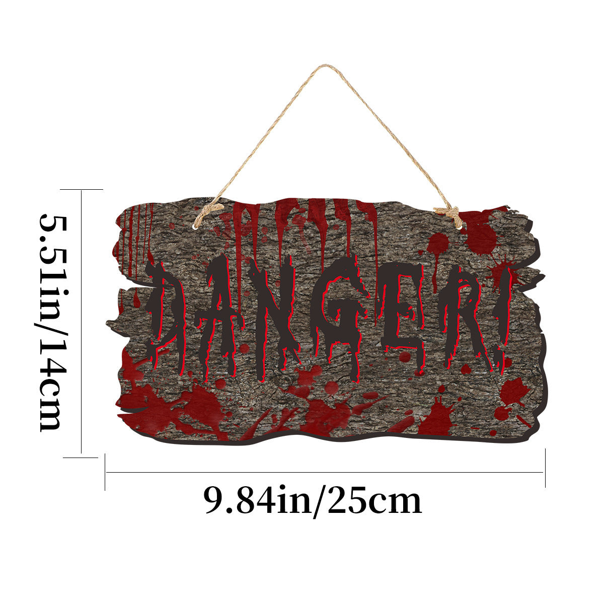 Imitation Wooden Doorplate Ghost Festival Haunted House Horr | Other