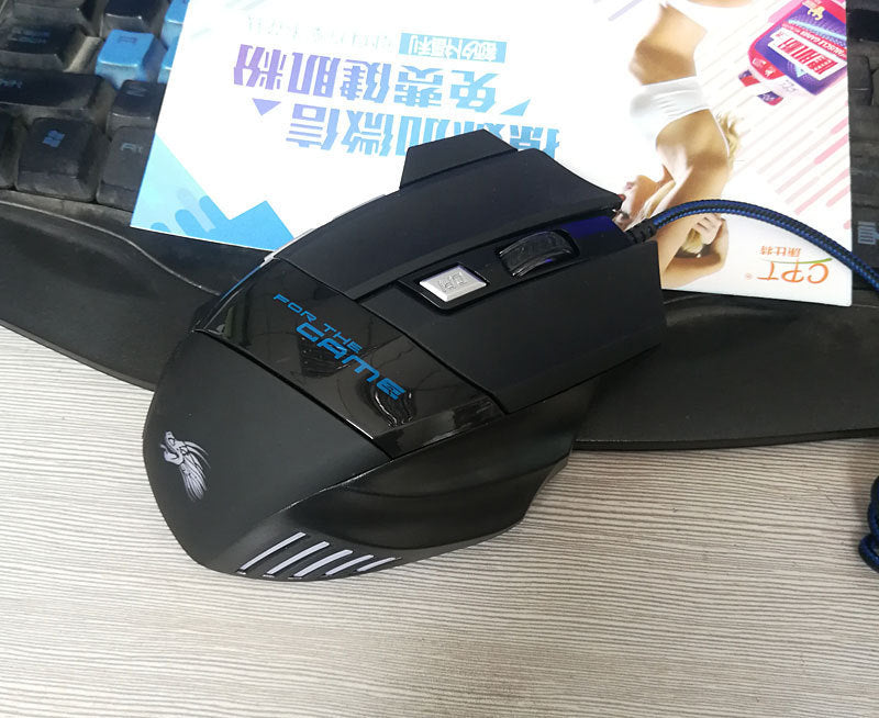 Wired Gaming Mouse 5500dpi 7-color Led Backlight Optical Mou | Other