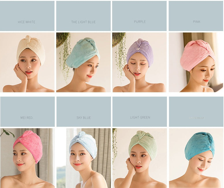 Women's Hair Dryer Cap, Absorbent Dry Hair Towel | Other