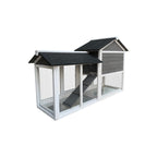 Detachable Pallet Ramp Wooden Outdoor Rabbit Hutch With Walk | Other