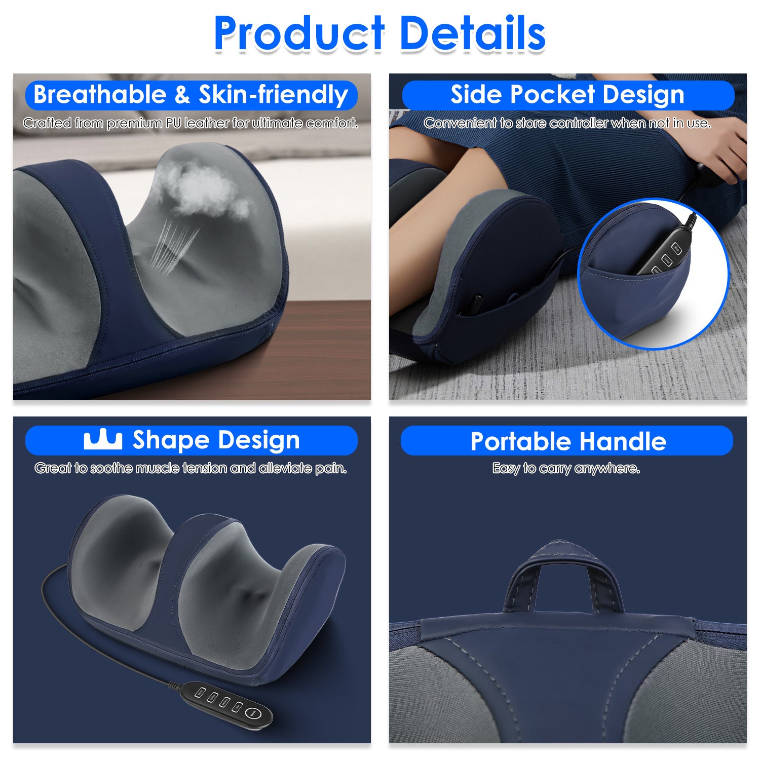 Shiatsu Foot Massager With Heat Foot Calf Thigh Arm Massager | Other