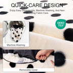 Mewoofun Donut Cat Bed For Indoor Cats - 23 Inch Round Washa | Other
