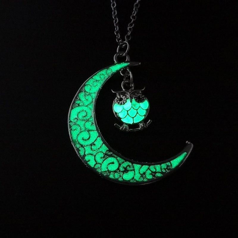 Glowing Pendant Necklaces Silver Plated Chain Necklaces | Jewelry & Accessories
