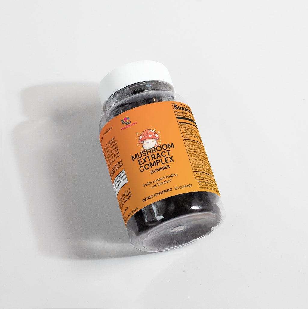 Raspberry Mushroom Gummies Extract, 60 Gummies | Other