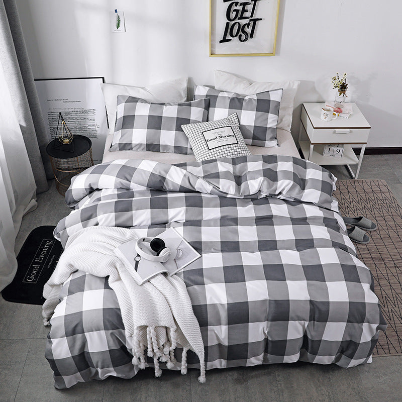 Printed Four-piece Eyelashes Foreign Trade Size Bedding Prod | Other