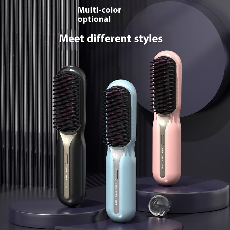 Portable Wireless Hair Straightening Comb – Quick Styling An | Other