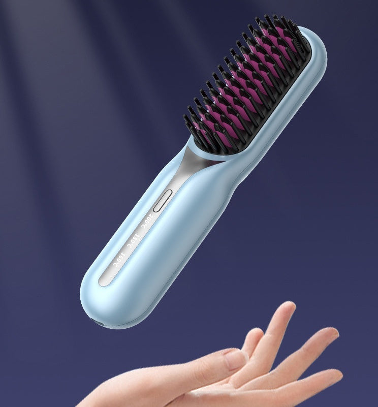 Portable Wireless Hair Straightening Comb – Quick Styling An | Other