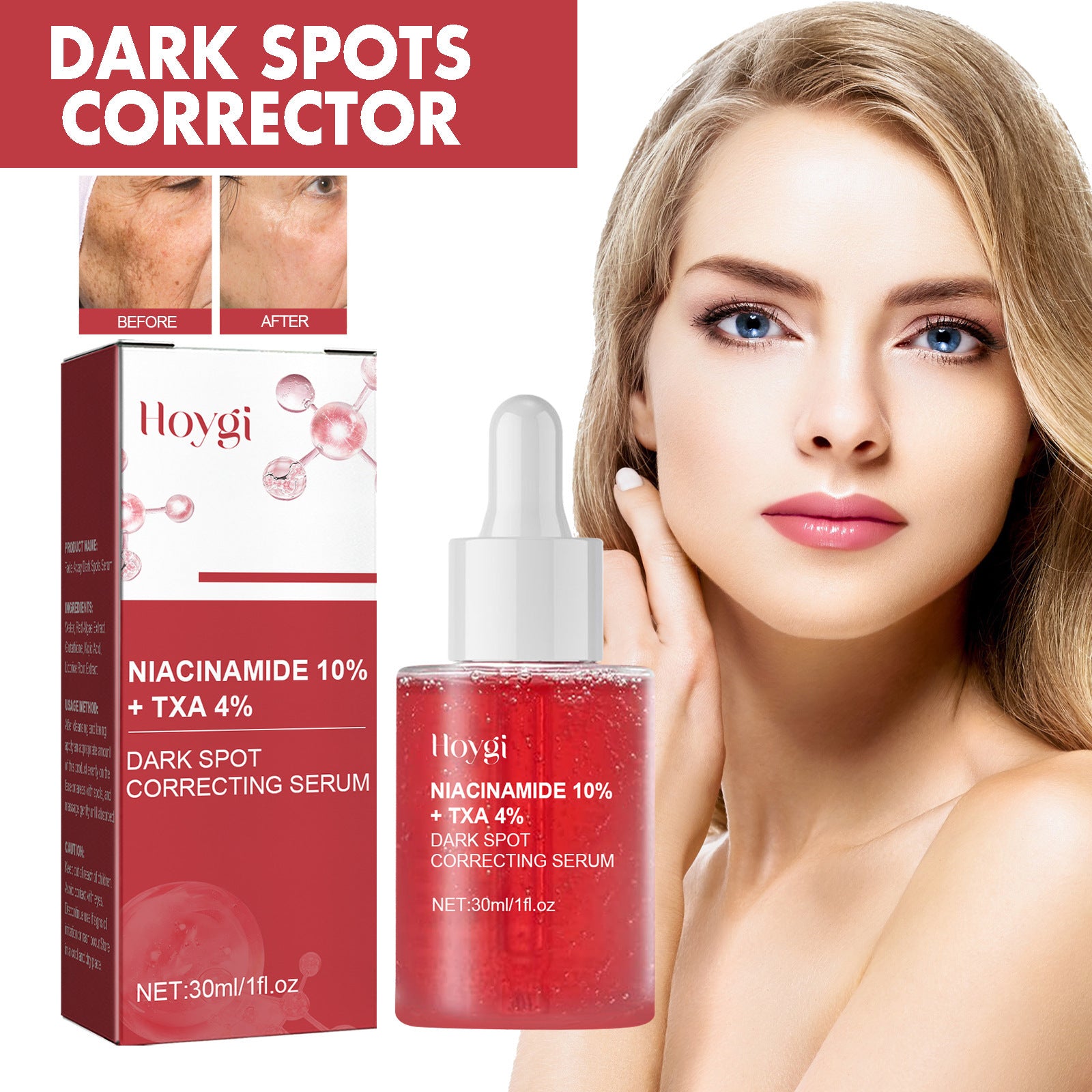 Hoygi Black Spot Repair Essence Lighten Skin Black