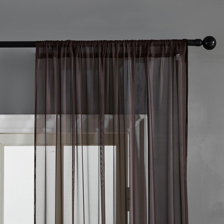 Modern And Simple Pure Color Cotton And Linen Window Screen | Other