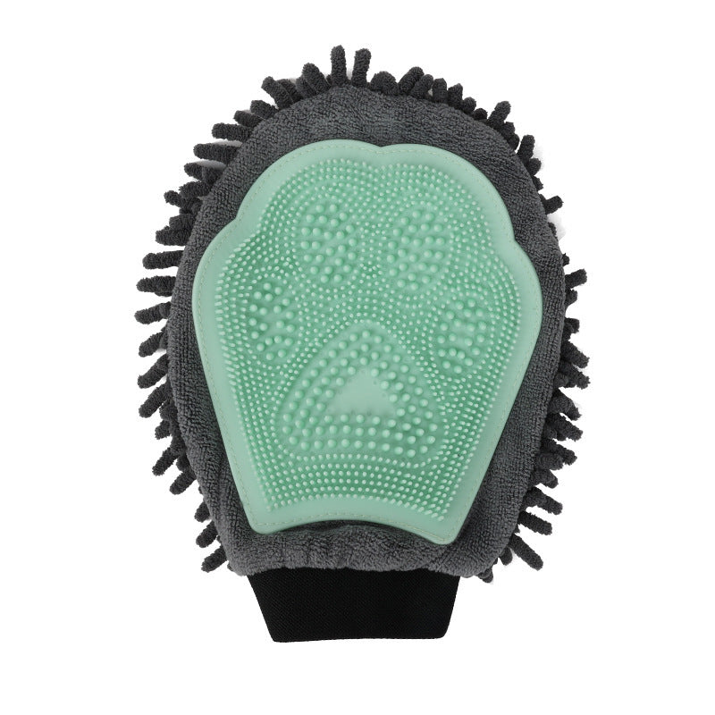 Pet Bathing Brush 2-in-1 Grooming Glove Elegant Dog Grooming | Other