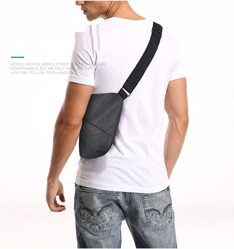 Digital Storage Canvas Chest Bag Crossbody Multifunctional B | Luggage & Bags