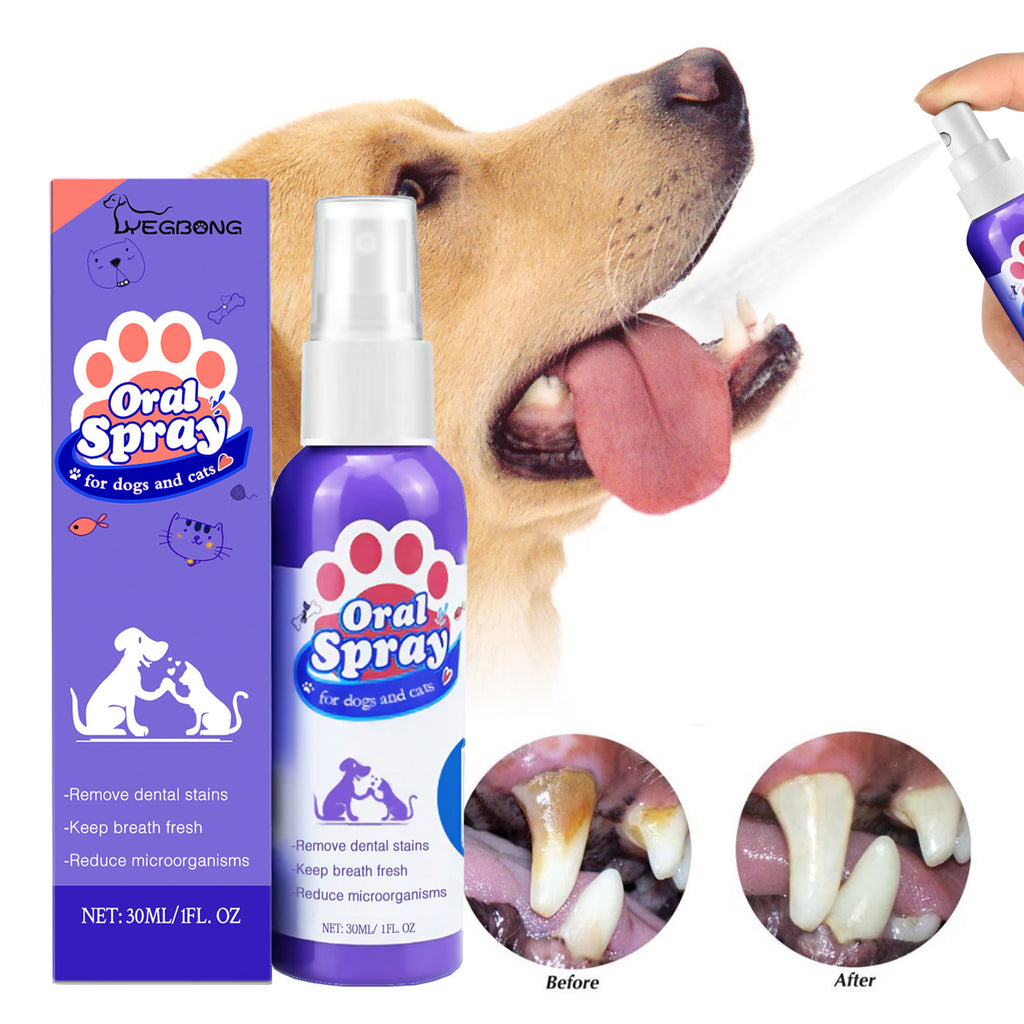 Cat And Dog Teeth Cleaning Spray To Remove Tooth Stains Fres | Other
