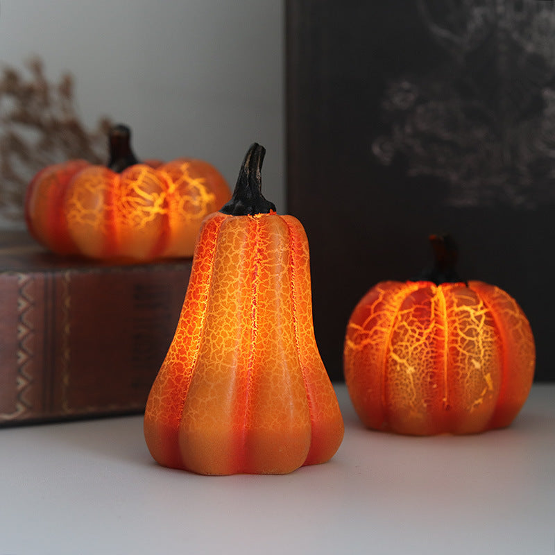 Halloween Pumpkin Lantern Simulation Pumpkin Led Candle | Other