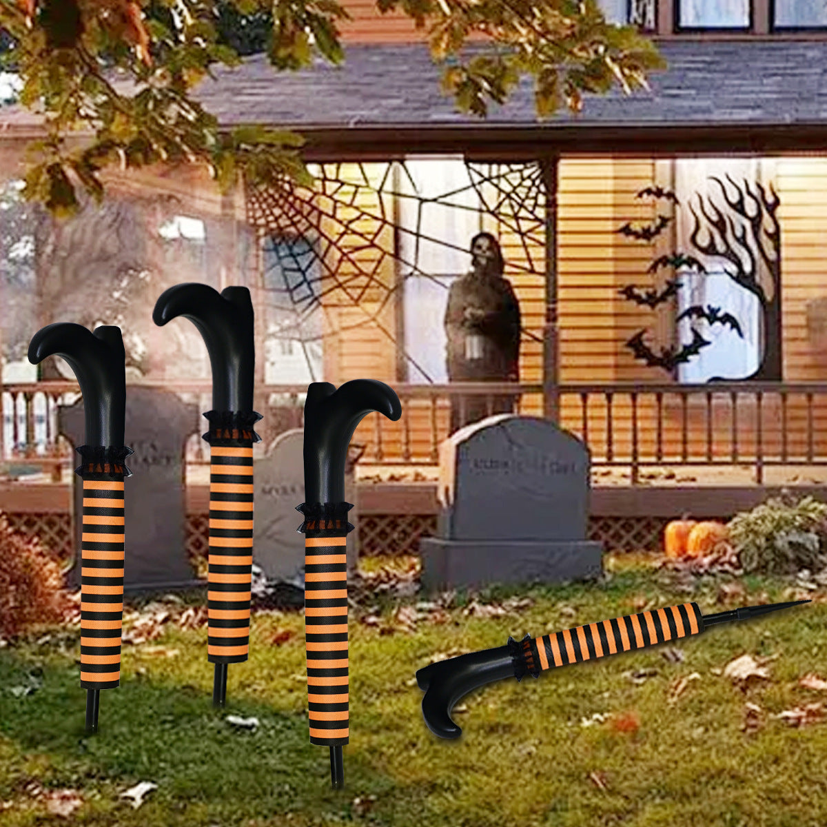 Halloween Decorations Inverted Elf Leg Layout Props | Other