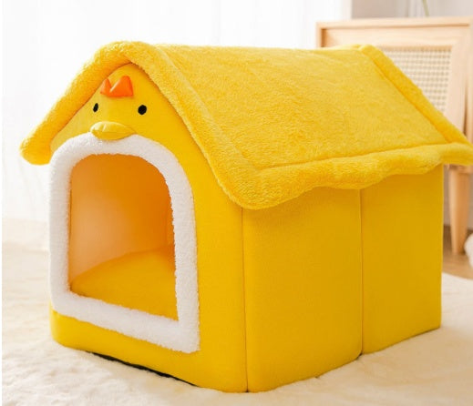 Foldable Dog House Pet Cat Bed Winter Dog Villa Sleep Kennel | Other