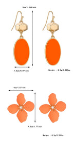 Colorful Flower Stud Earrings European And American Summer H | Jewelry & Accessories