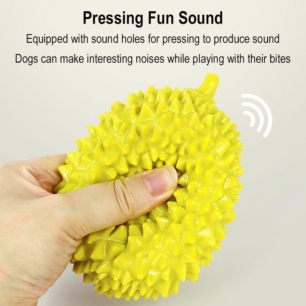 Dog Toy Durian Chew Glue Ball Pet Chewing Toy Dog Tooth Grin | Electronic Learning Toys