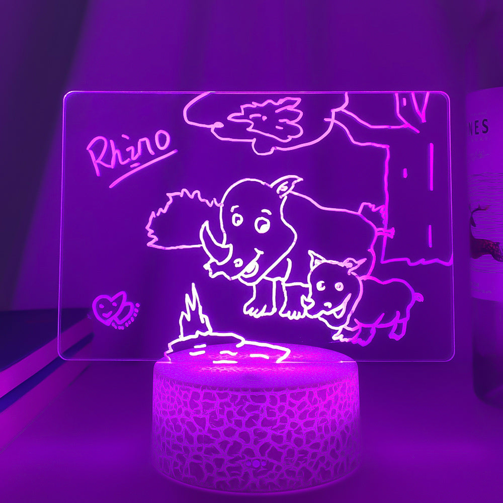 Rewritable Night Light With Display Panel | Other