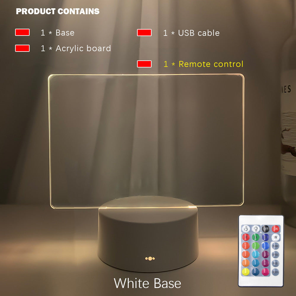 Rewritable Night Light With Display Panel | Other