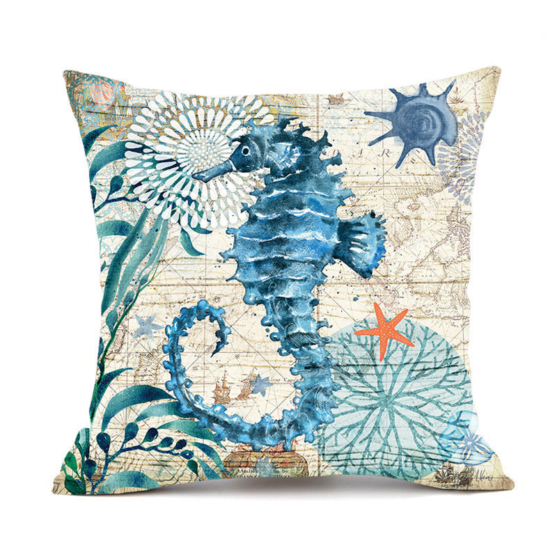 Cushion Covers Sea Turtle Printed Throw Pillow Cases For Hom | Other