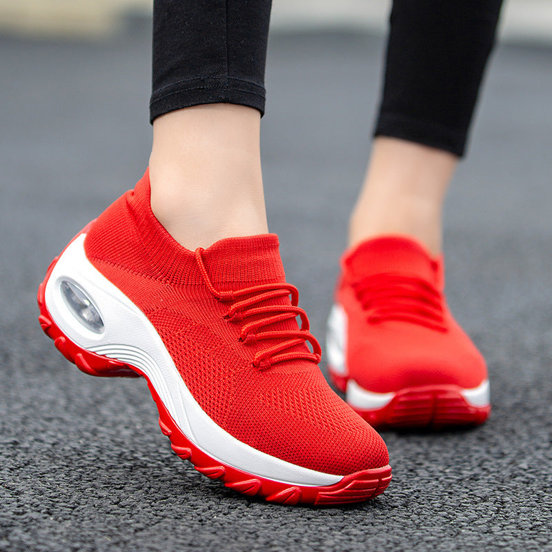 Sports Women Flying Knit Socks Shaking Shoes | Shoes