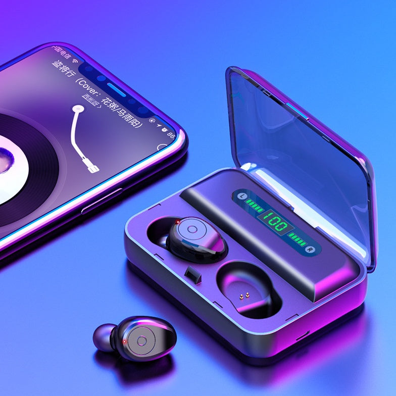 Multifunction Bluetooth Headset Binaural Movement Power Bank | Other