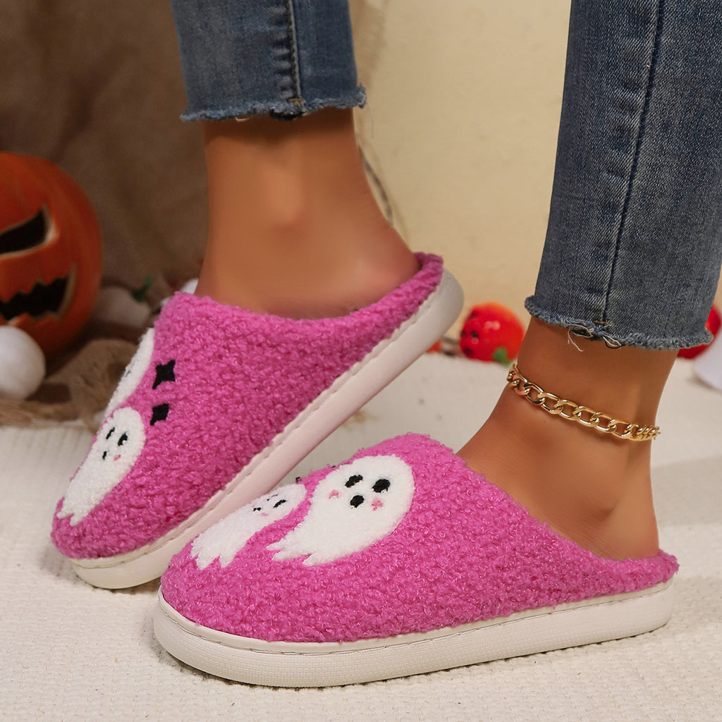 Halloween Cartoon Ghost Cotton Slippers For Women Indoor Non | Other