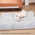 Dog Crate Bed Pad Rose Velvet Dog Beds For Small Medium Larg | Other