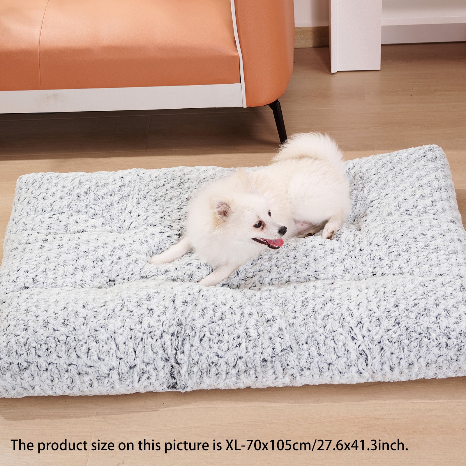 Dog Crate Bed Pad Rose Velvet Dog Beds For Small Medium Larg | Other
