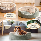 Mewoo Washable Pet Bed For Cats & Small Dogs - 23x23x7 Inch | Other
