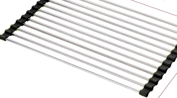 Folding Kitchen Drain Sink Rack Stainless Steel | Other