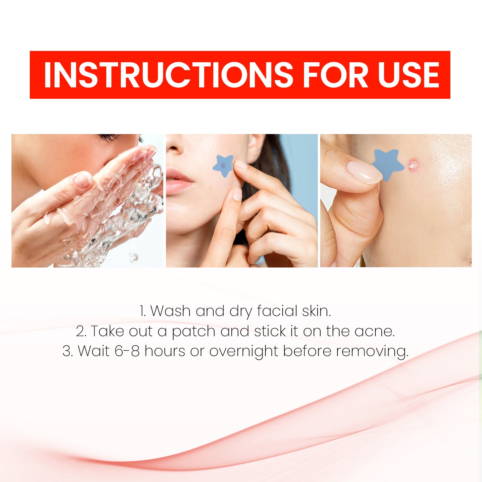 Jaysuing Star Colored Acne Stickers Repair Acne Pits & Marks | Other